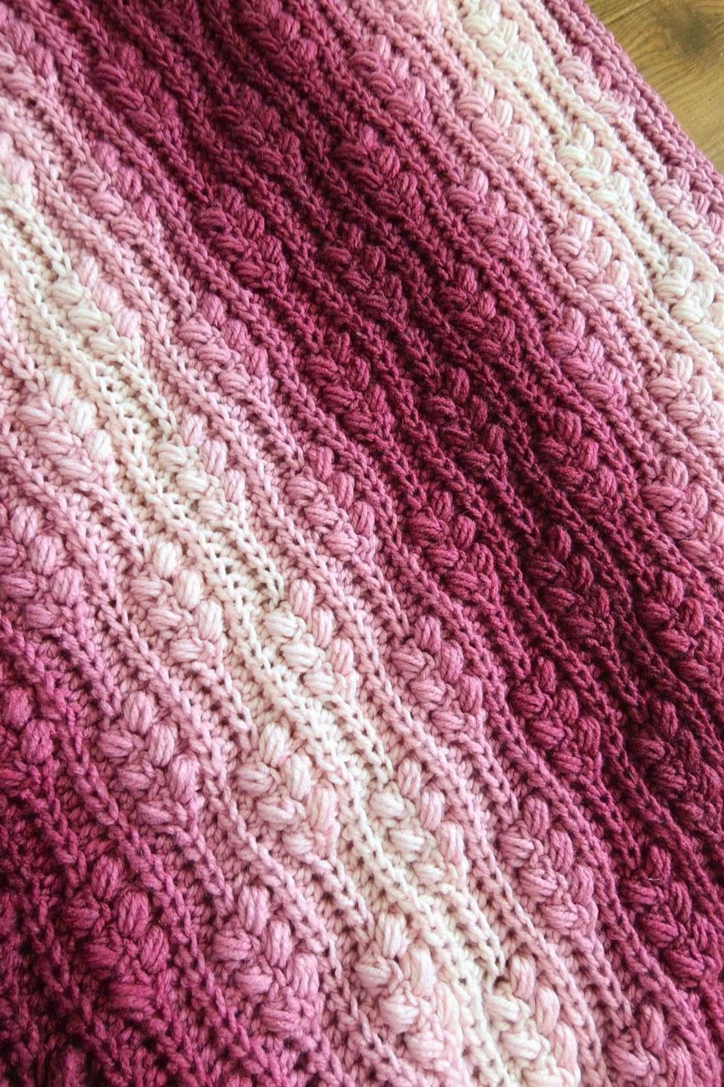 🌾 Wheat Harvest Blanket Crochet Pattern ✨🧶