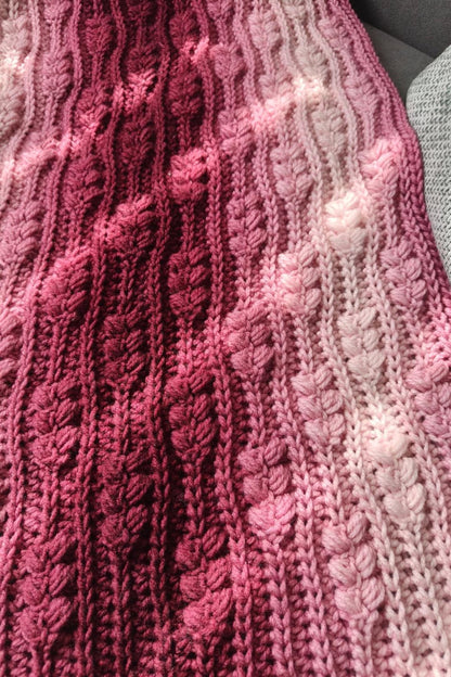 🌾 Wheat Harvest Blanket Crochet Pattern ✨🧶