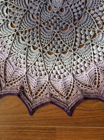 🌸 Lotus Blossom Mandala Crochet Pattern – Elegant & Timeless 🧶✨ - Cielcraft