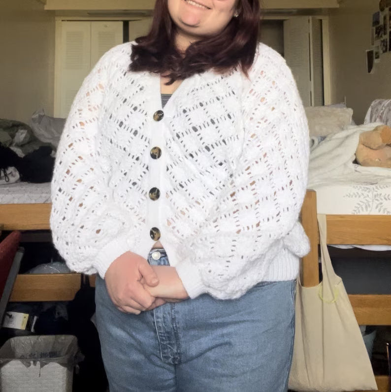 🧥 Crochet Cardigan Pattern – Elegant & Customizable ✨ - Cielcraft