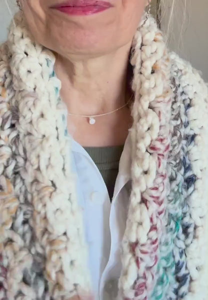 🧥 Luxe Oversized Shrug Cardigan Crochet Pattern ✨